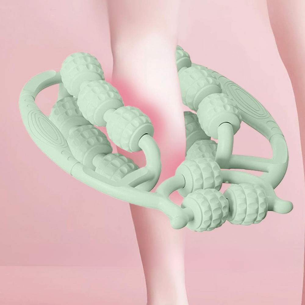 FlexiMass circulaire appareil de massage jambes détente circulation sanguine ergonomique portable