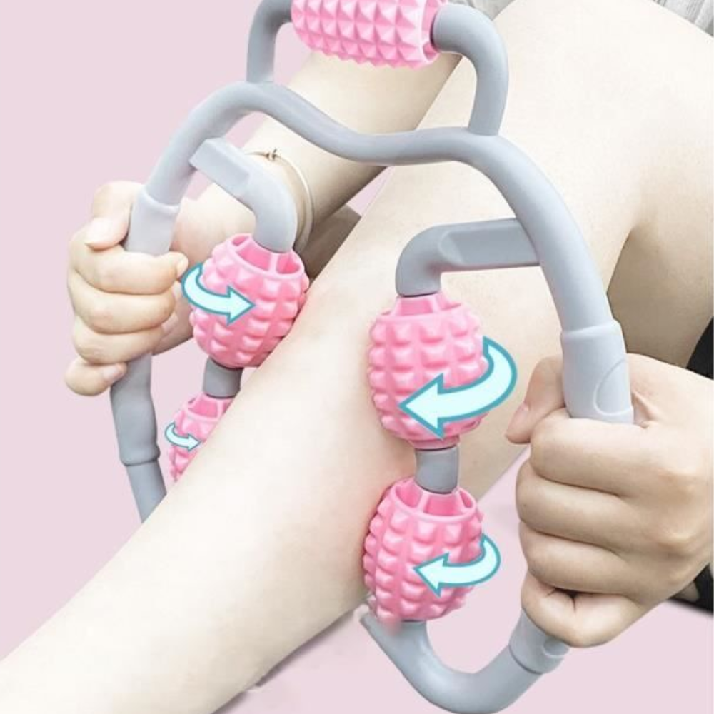 FlexiMass appareil de massage circulaire pour jambes soulageant tensions et stimulant circulation sanguine