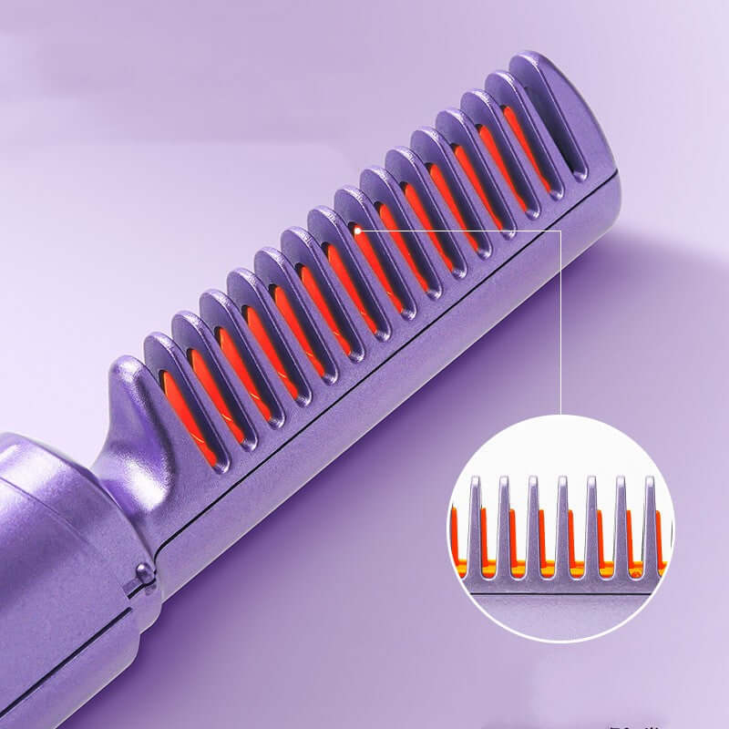 Brosse lissantebouclante pro sans fil à chauffe rapide