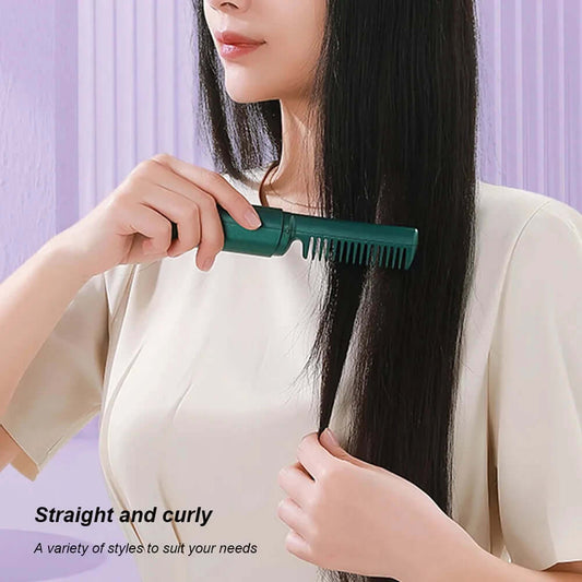 Brosse lissantebouclante pro sans fil à chauffe rapide