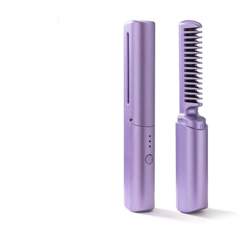 Brosse lissantebouclante pro sans fil à chauffe rapide